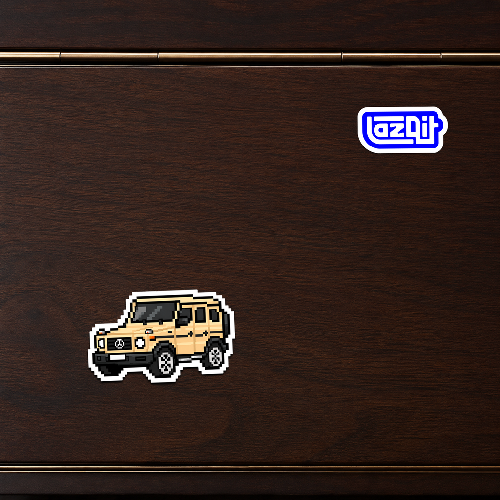 G-Class Sticker mockup