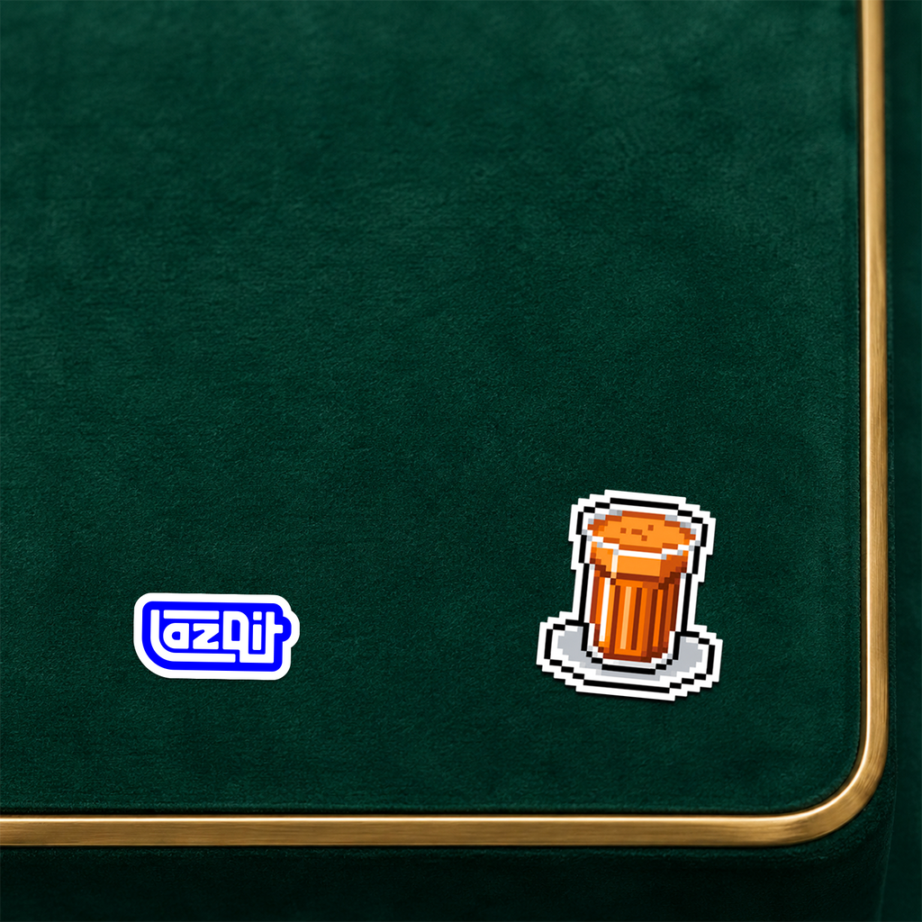 Karak Sticker mockup
