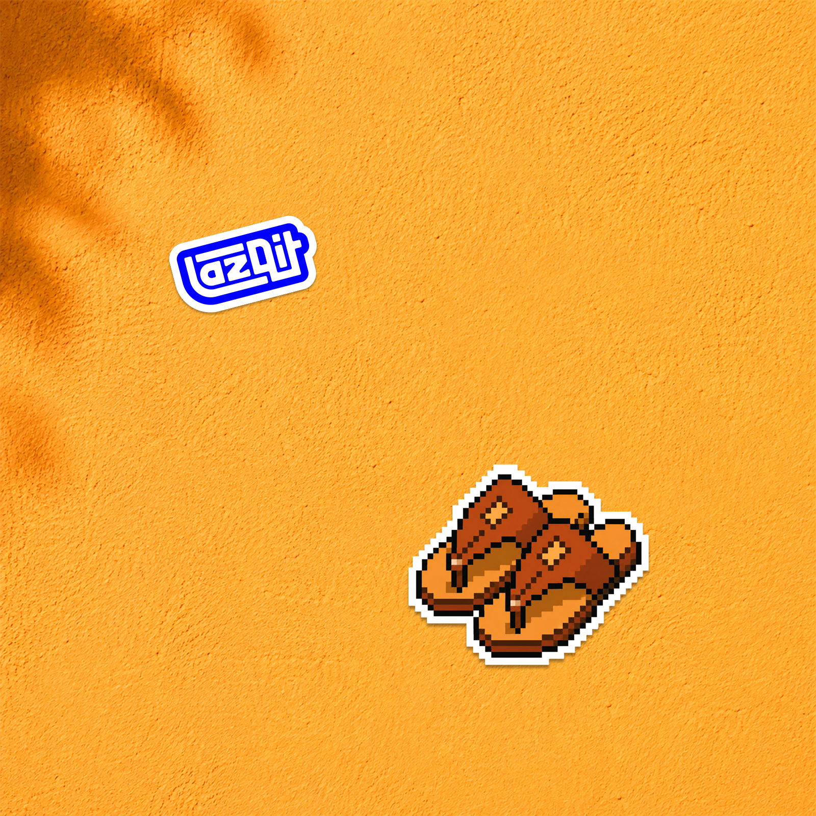 Sandals Sticker mockup